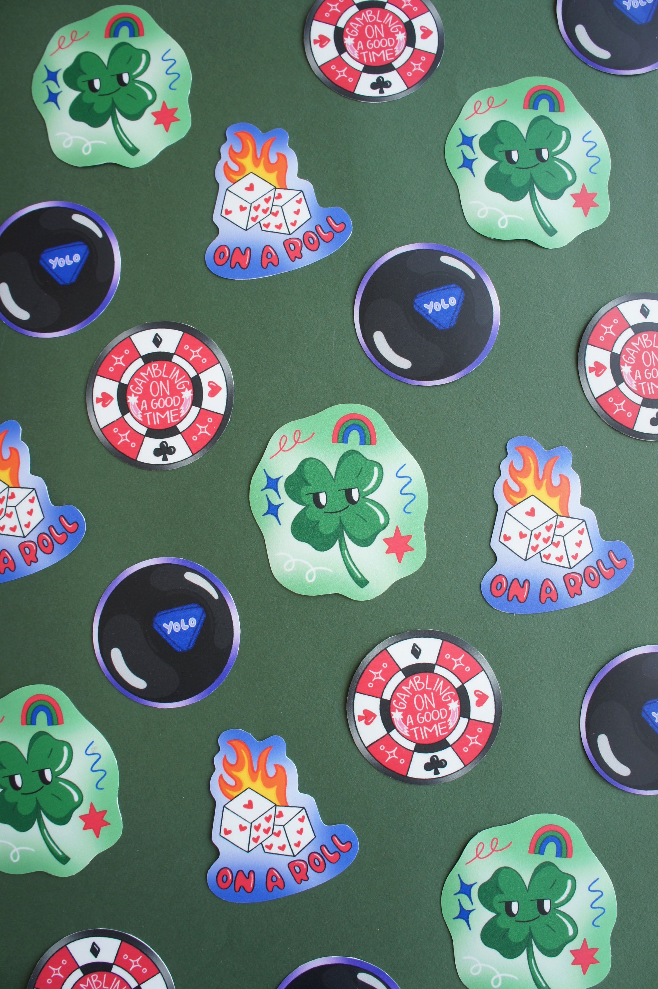 Jackpot sticker pack