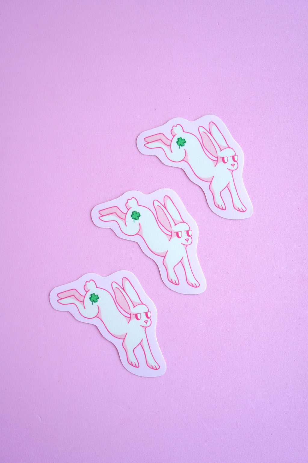 Lucky Bunny adesivo singolo
