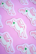 Lucky Bunny adesivo singolo