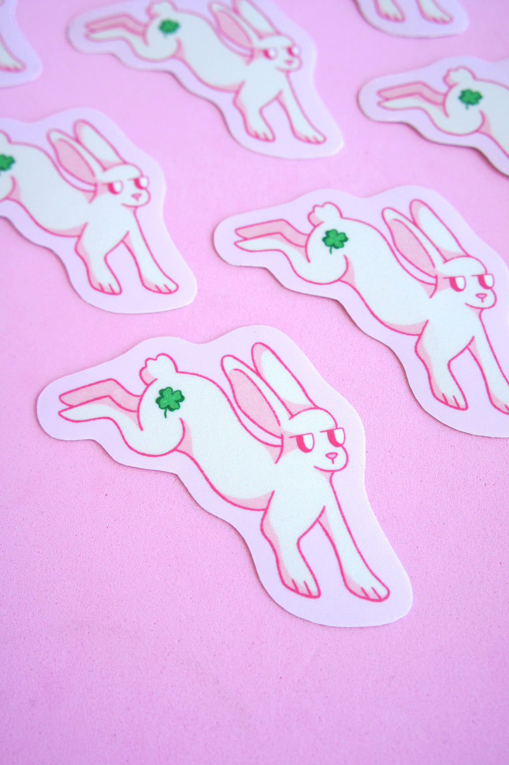 Lucky Bunny adesivo singolo