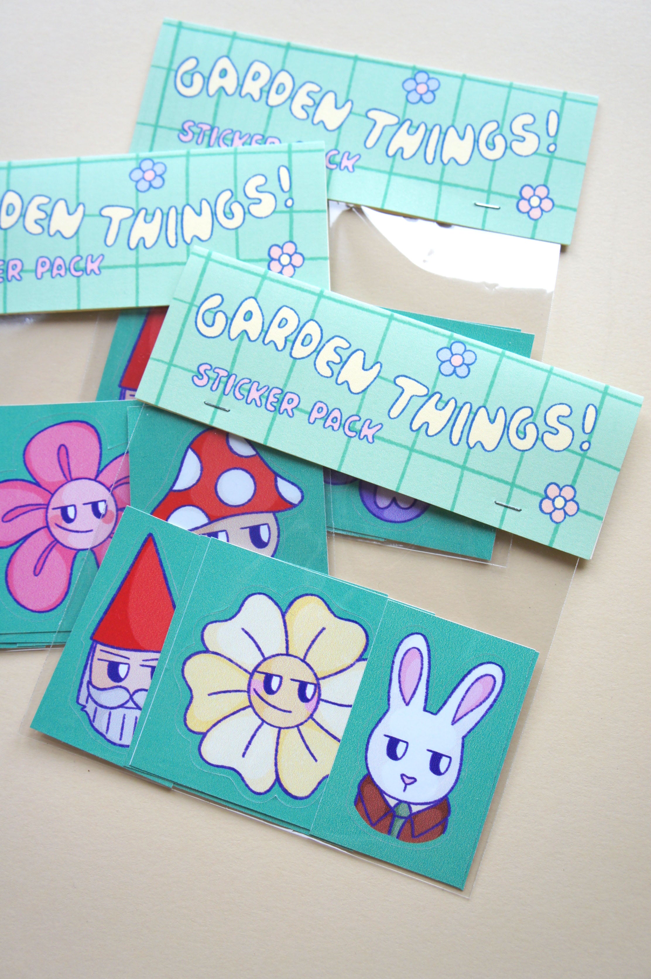 Garden Things! sticker pack