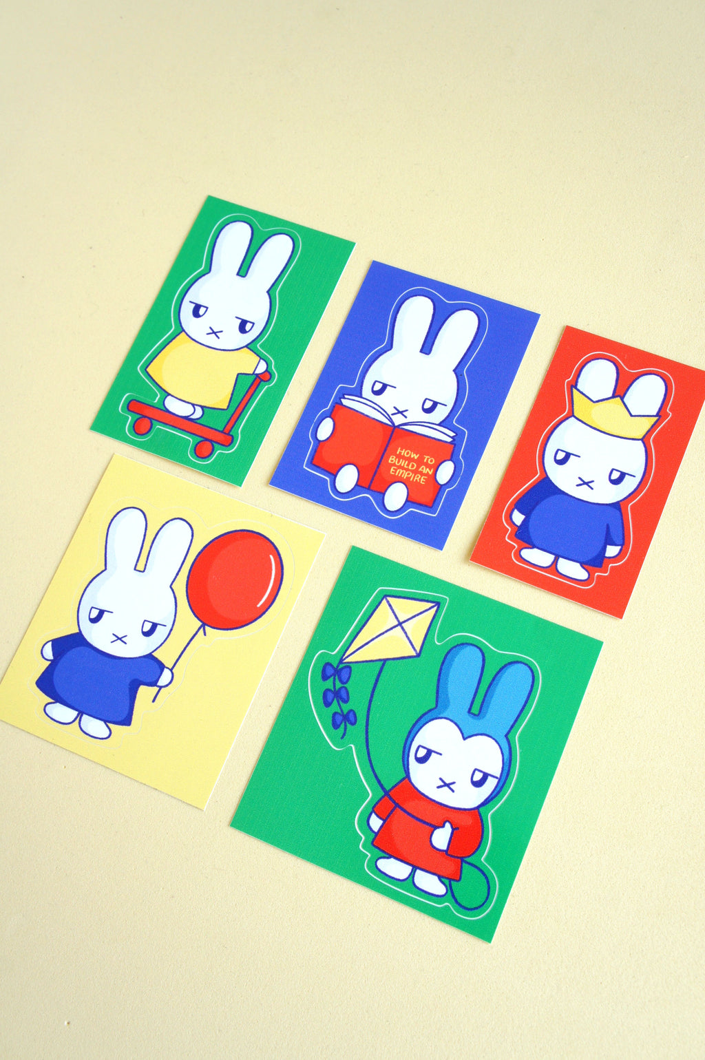 Moody Miffy sticker pack