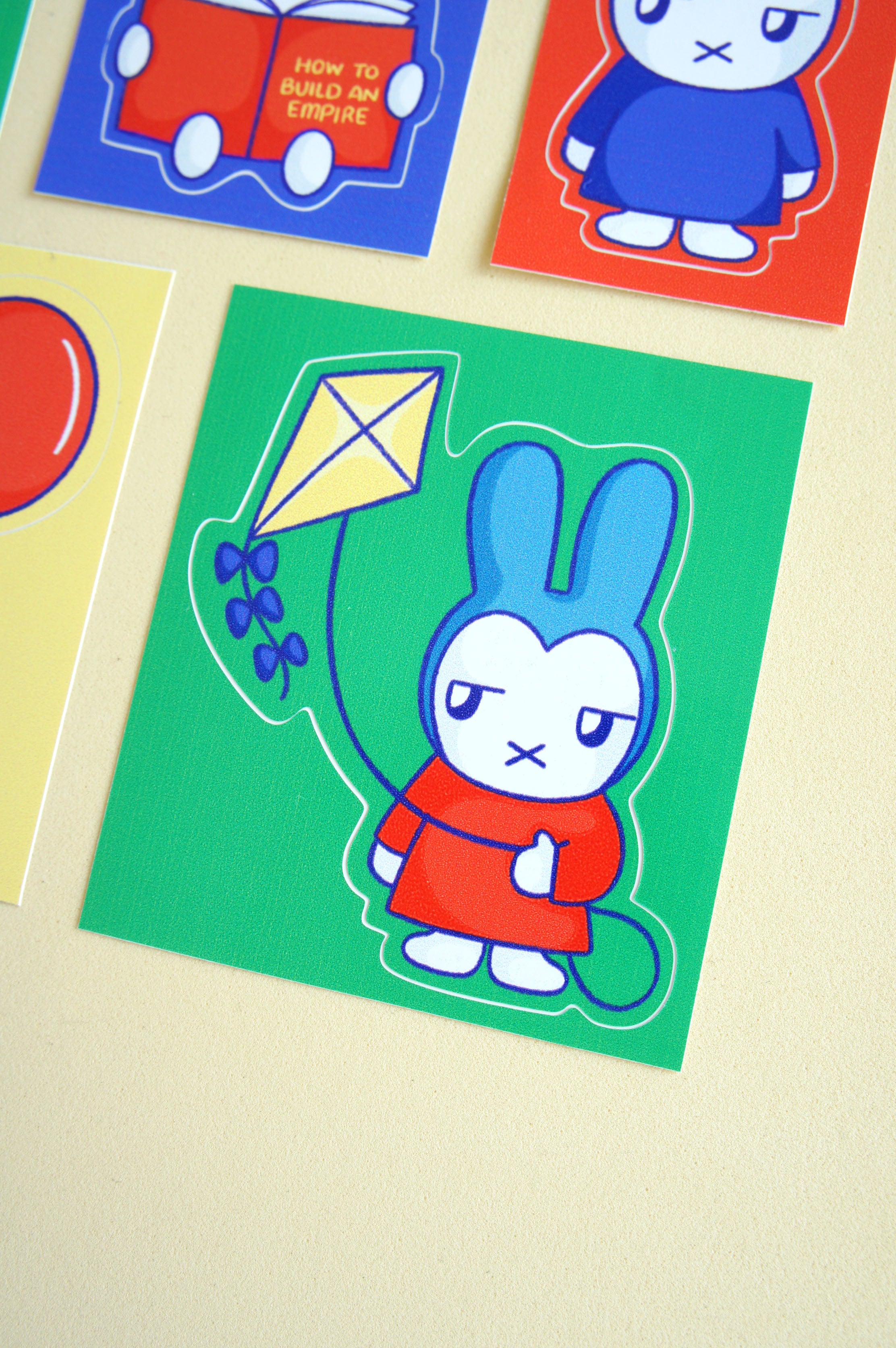 Moody Miffy sticker pack