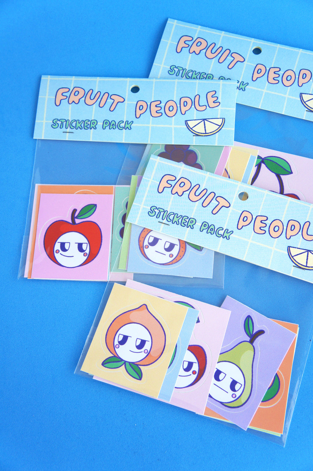 Fruit People sticker pack