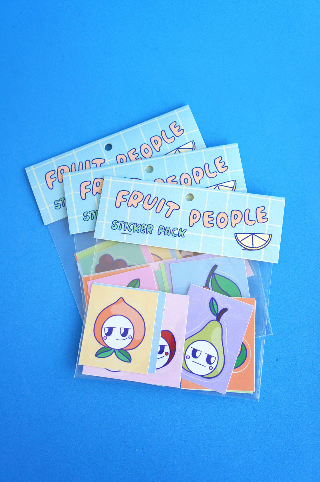 Fruit People sticker pack