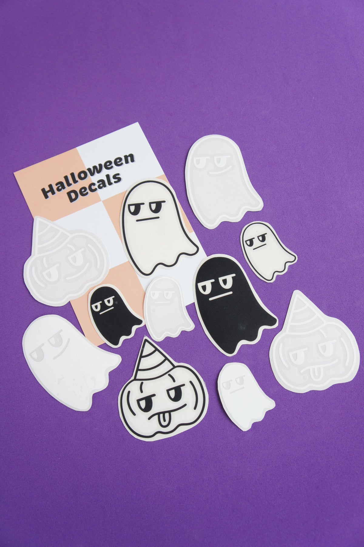Halloween Decals, set di 11 pz