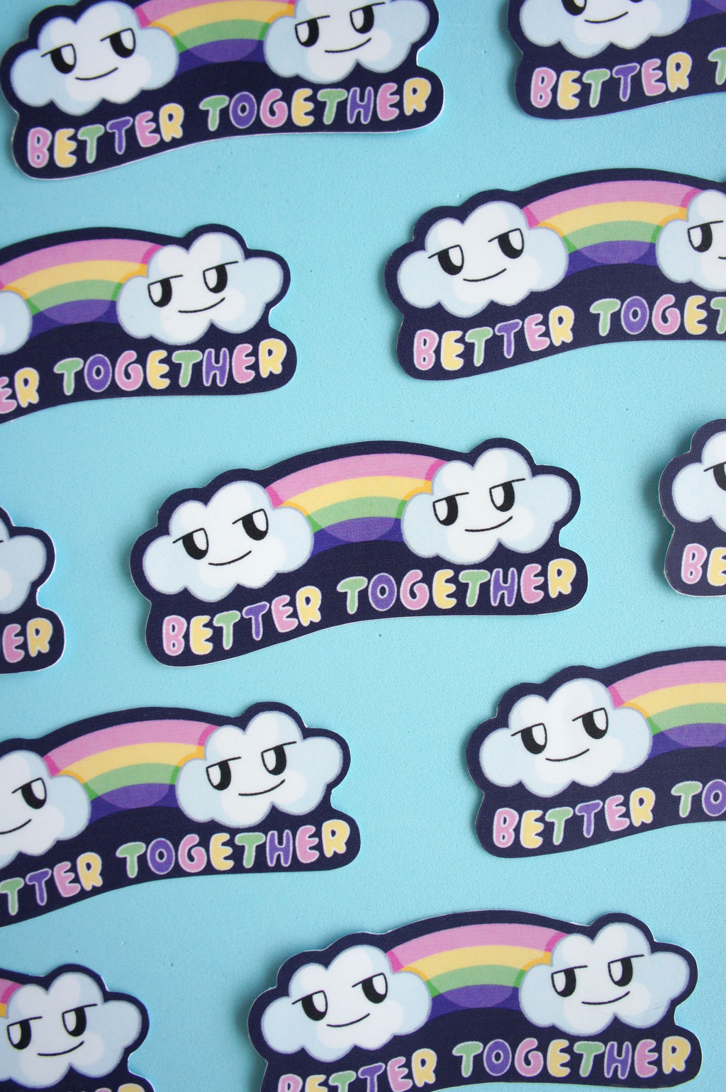 Better together adesivo singolo