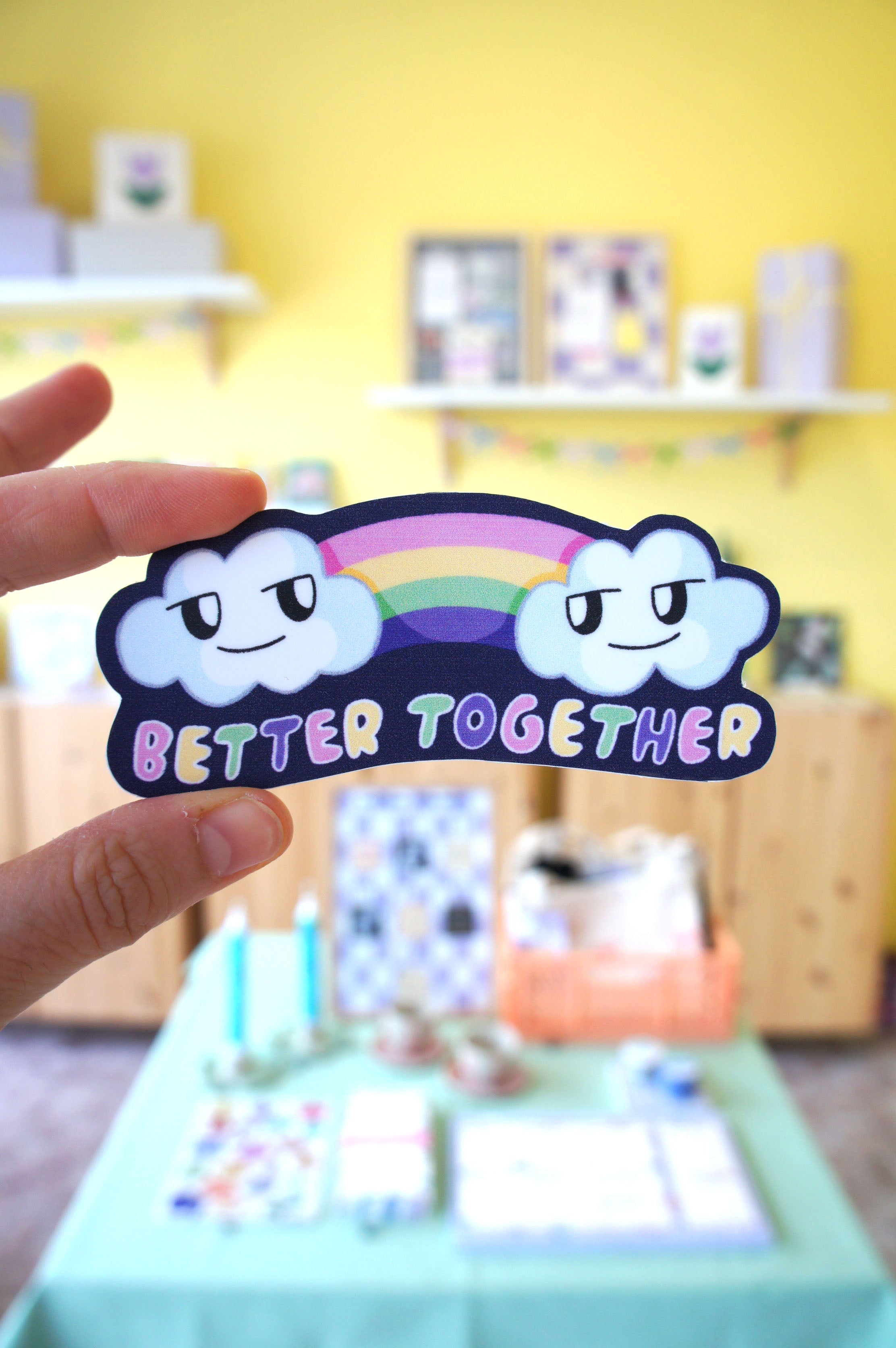 Better together adesivo singolo