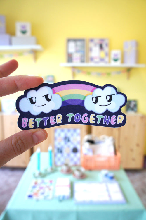 Better together adesivo singolo