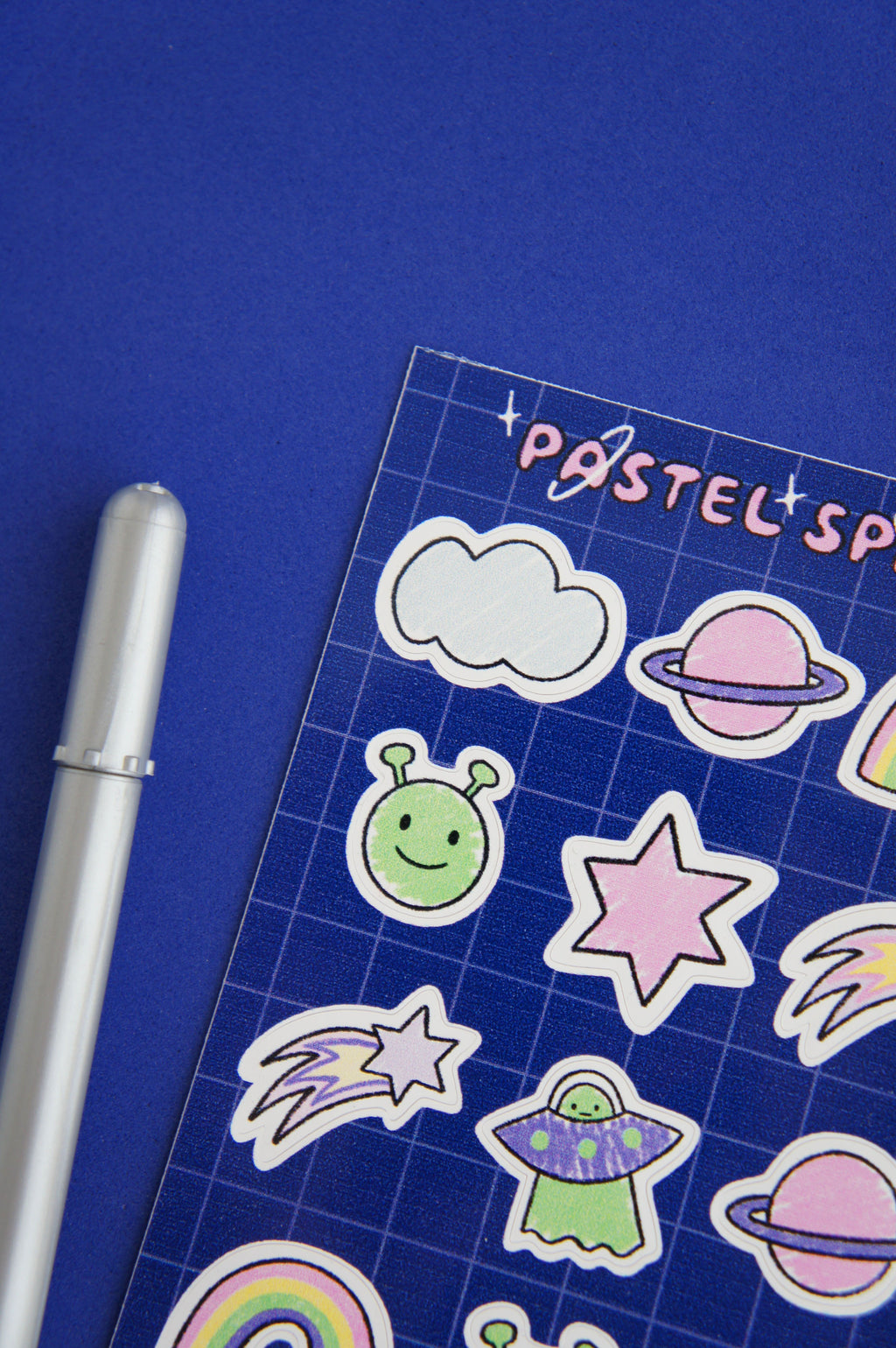 Pastel Space foglio adesivi