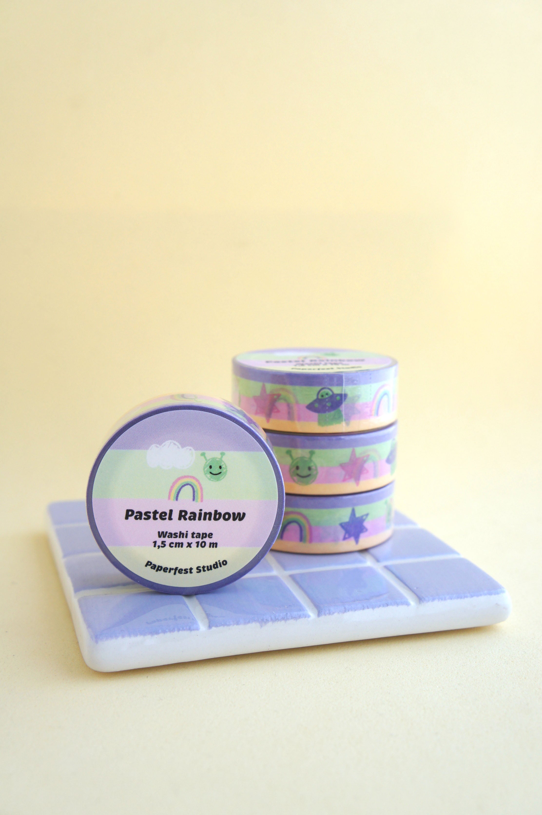 Pastel Rainbow washi tape