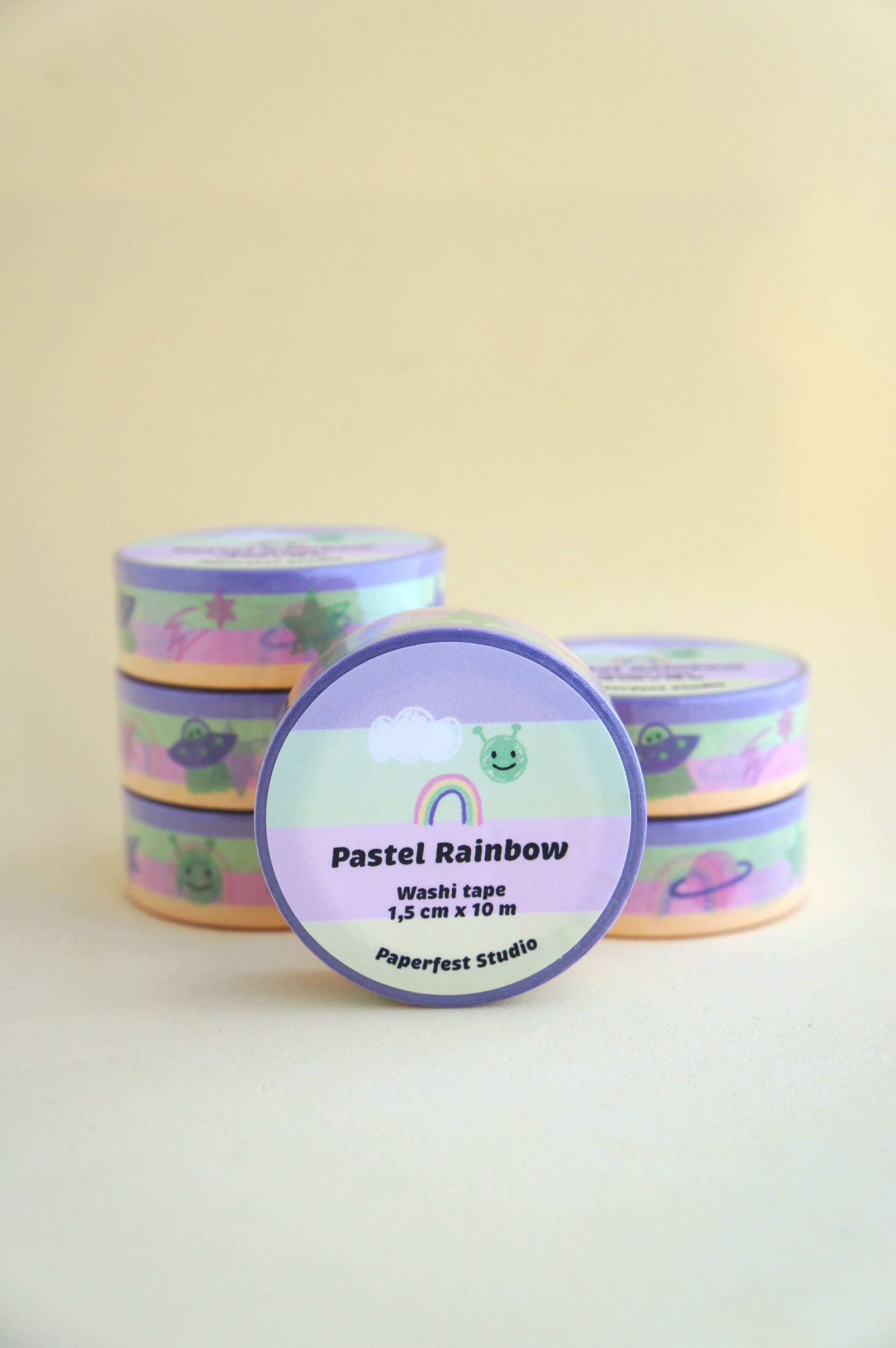 Pastel Rainbow washi tape
