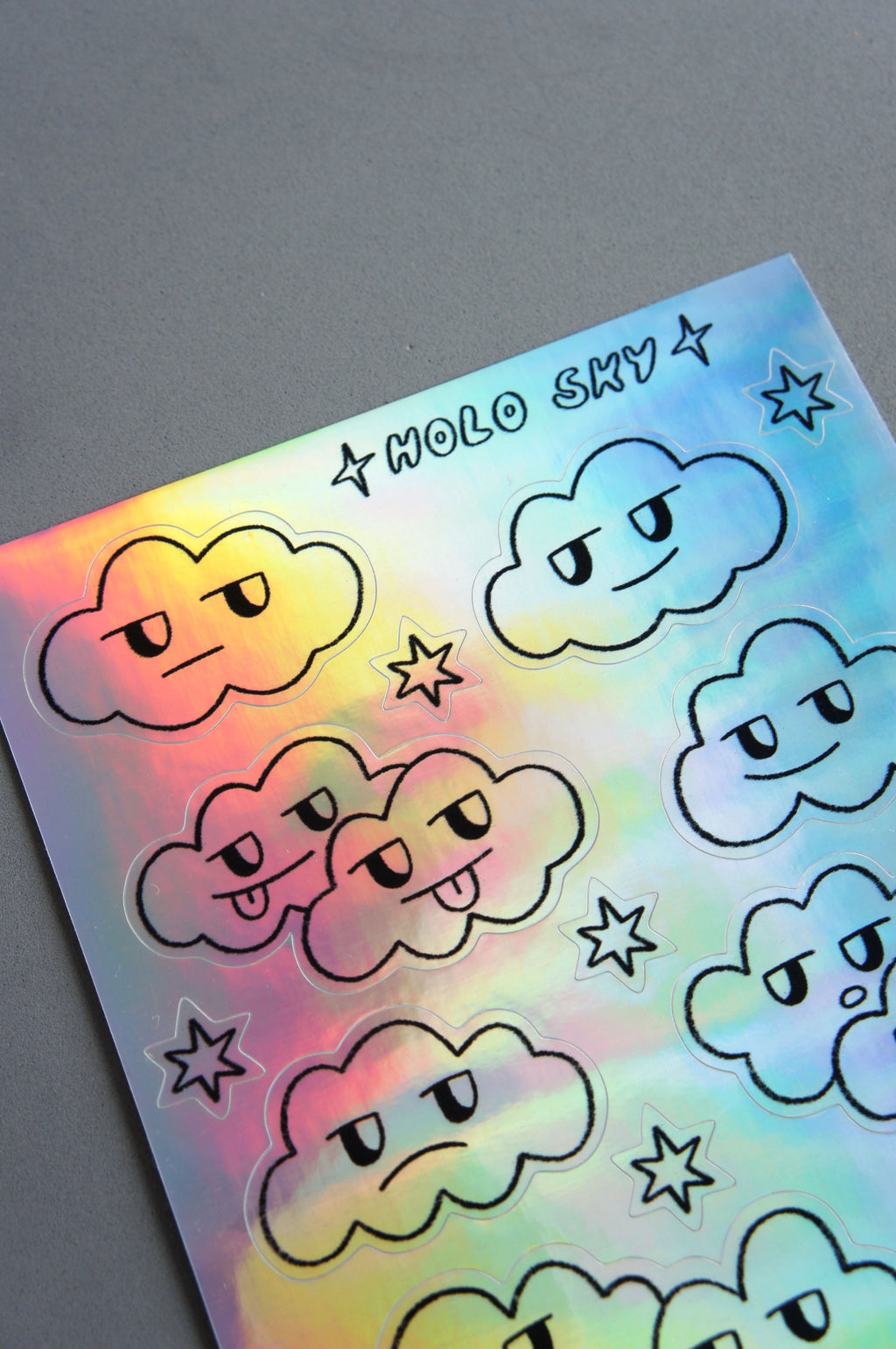 Holo Sky foglio adesivi olografico