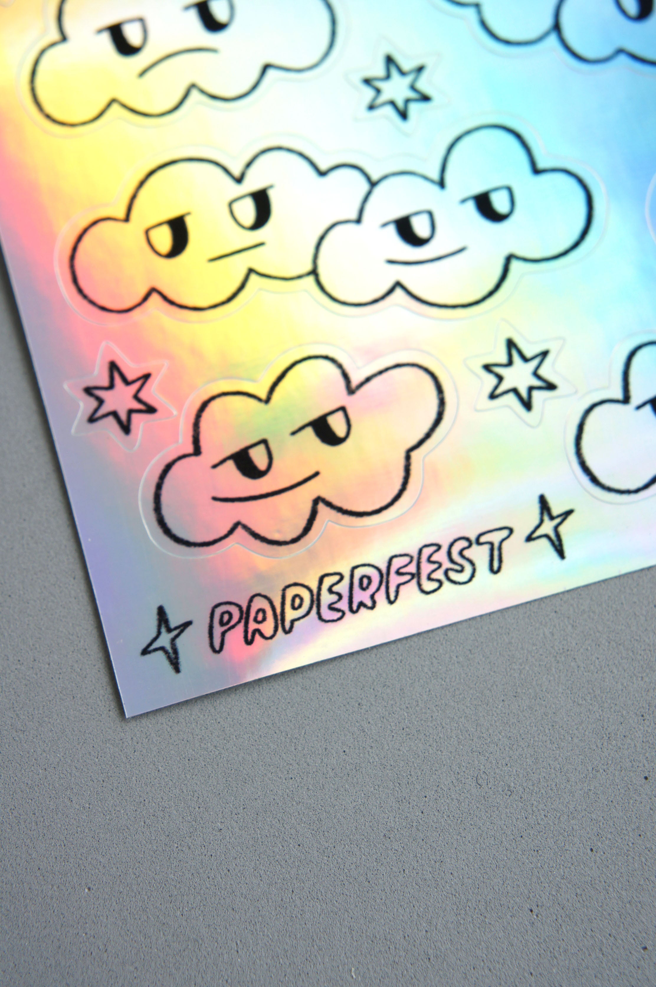 Holo Sky foglio adesivi olografico