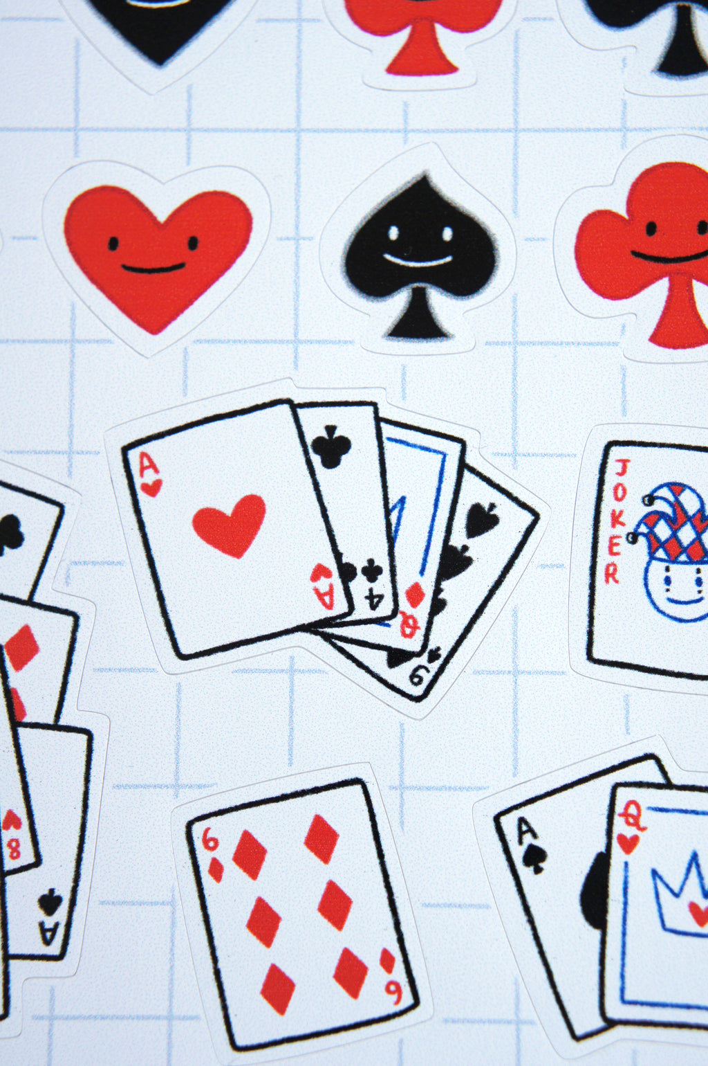 Card Game foglio adesivi A6