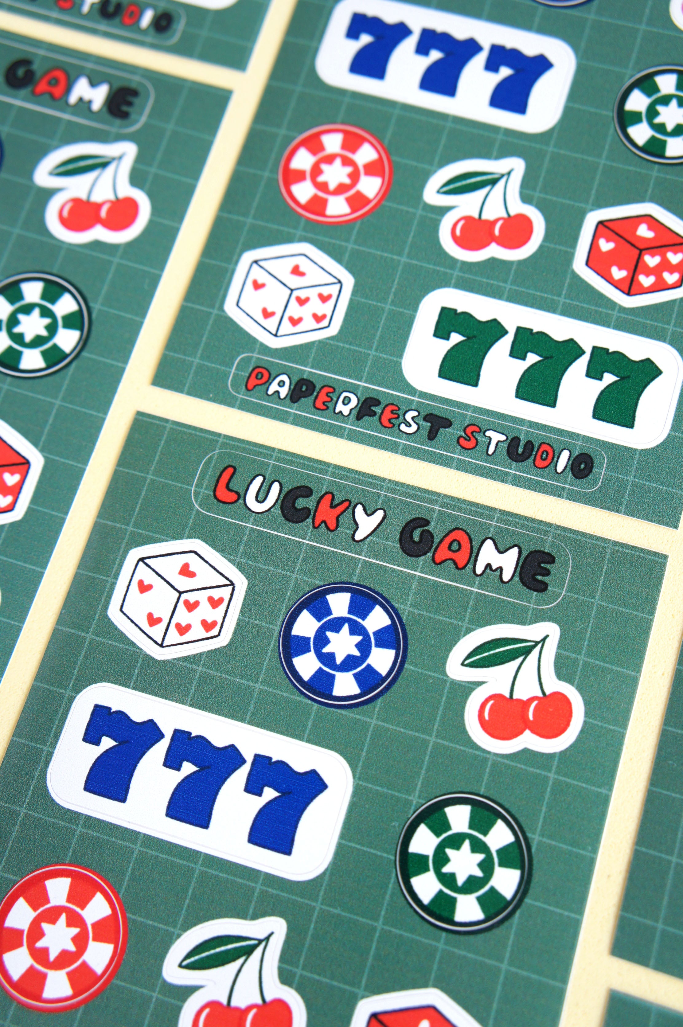 Lucky Game foglio adesivi A6