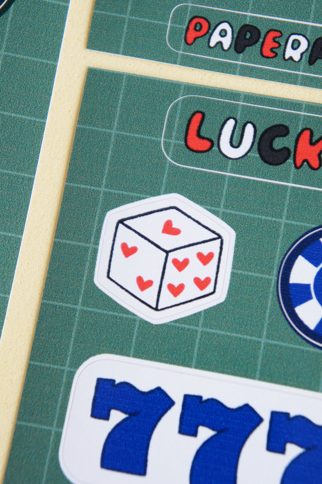 Lucky Game foglio adesivi A6