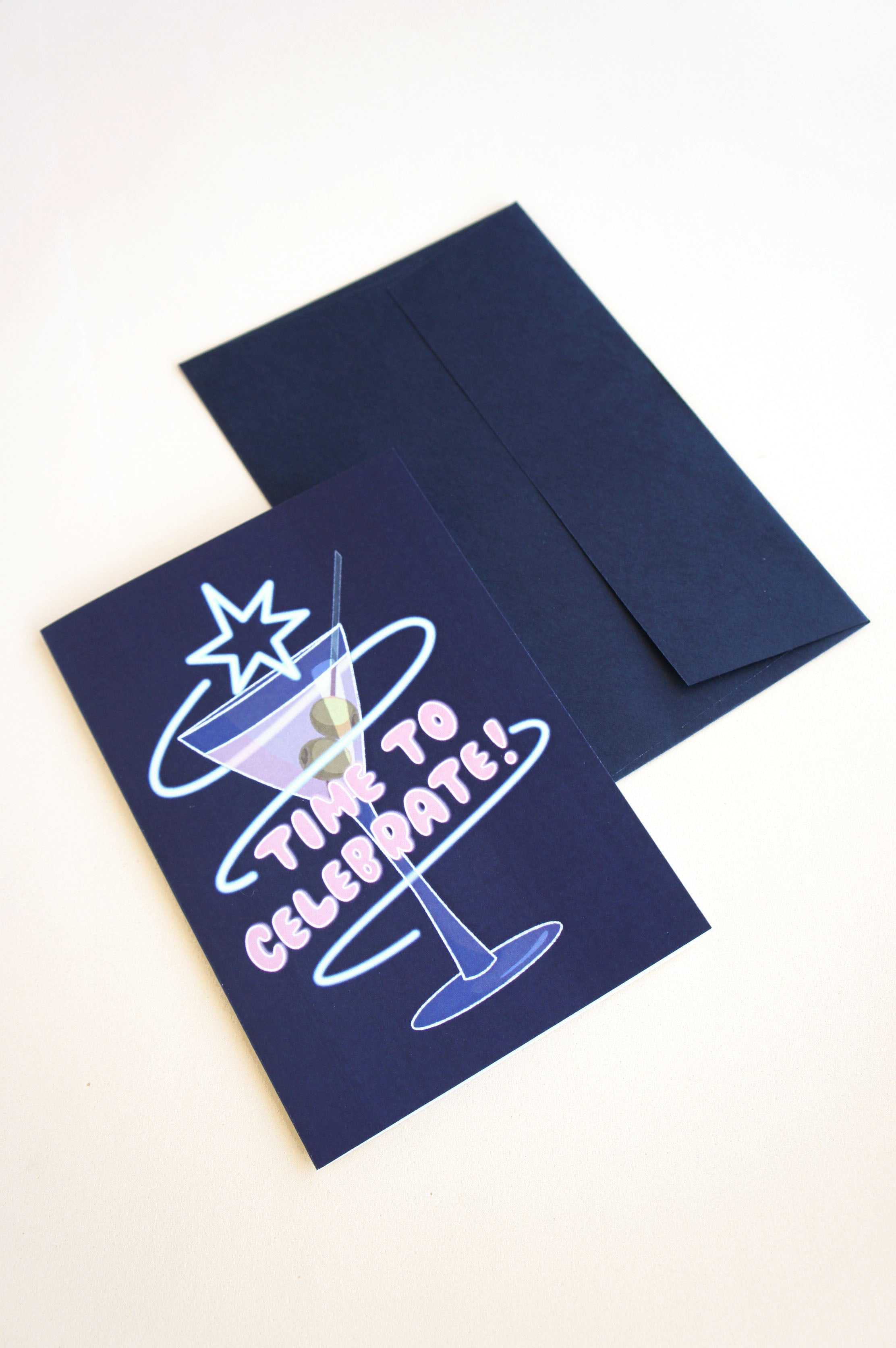 Time to celebrate biglietto d'auguri