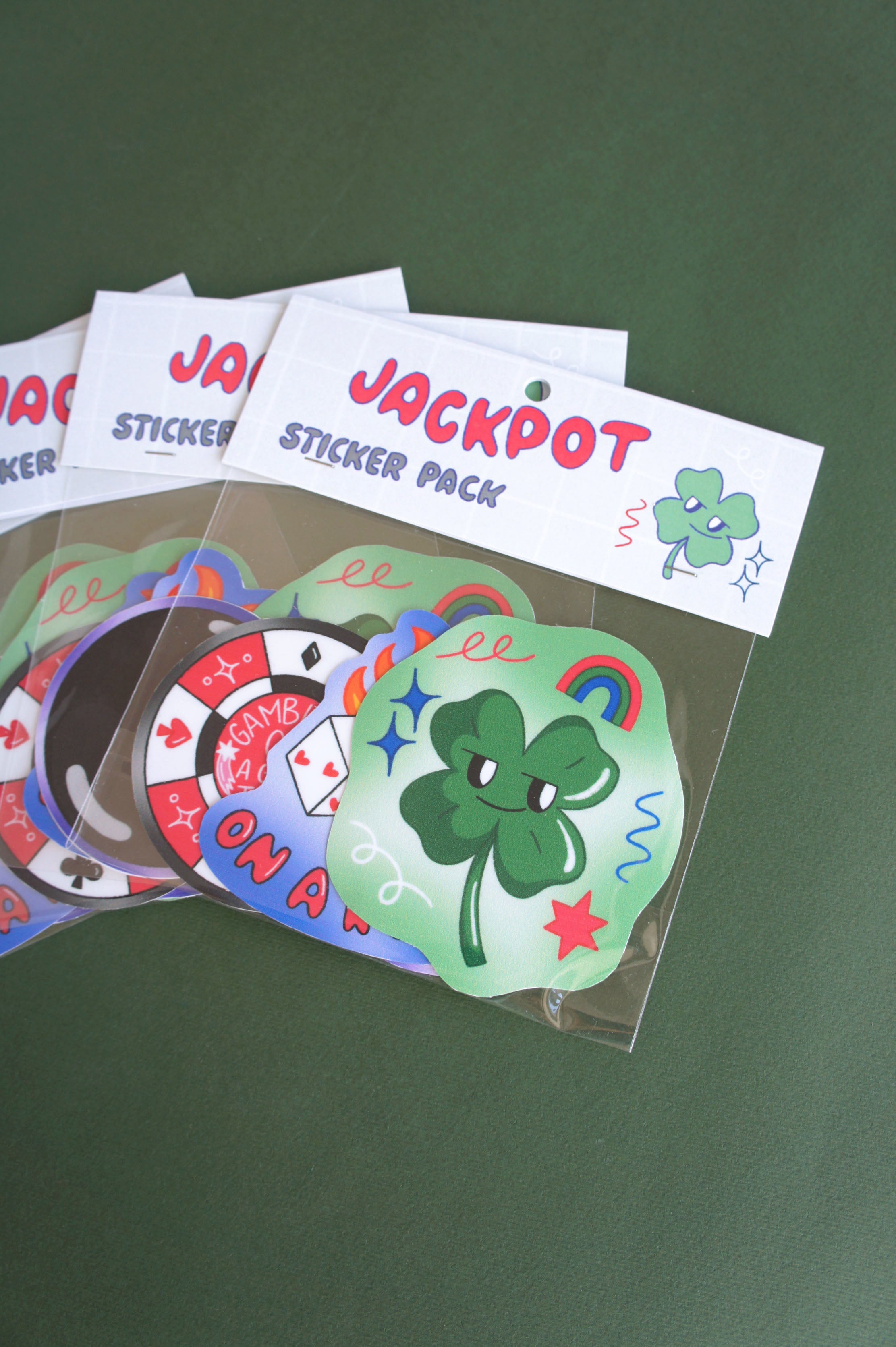 Jackpot sticker pack