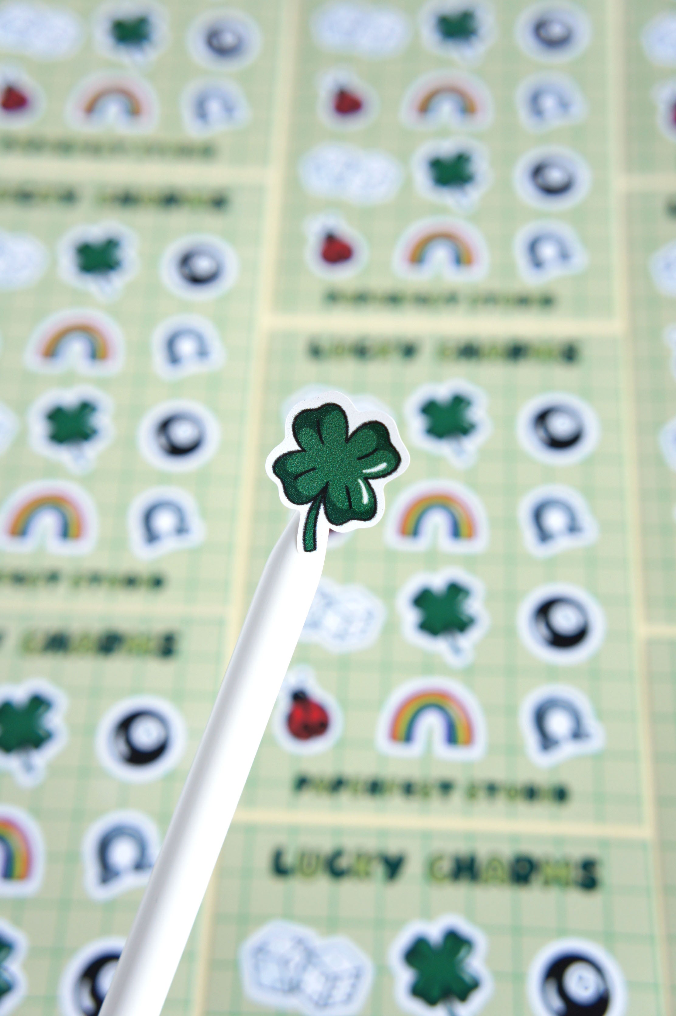 Lucky Charms foglio adesivi A6