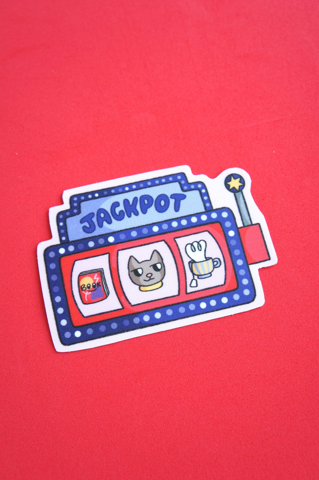 Cute Jackpot adesivi singoli