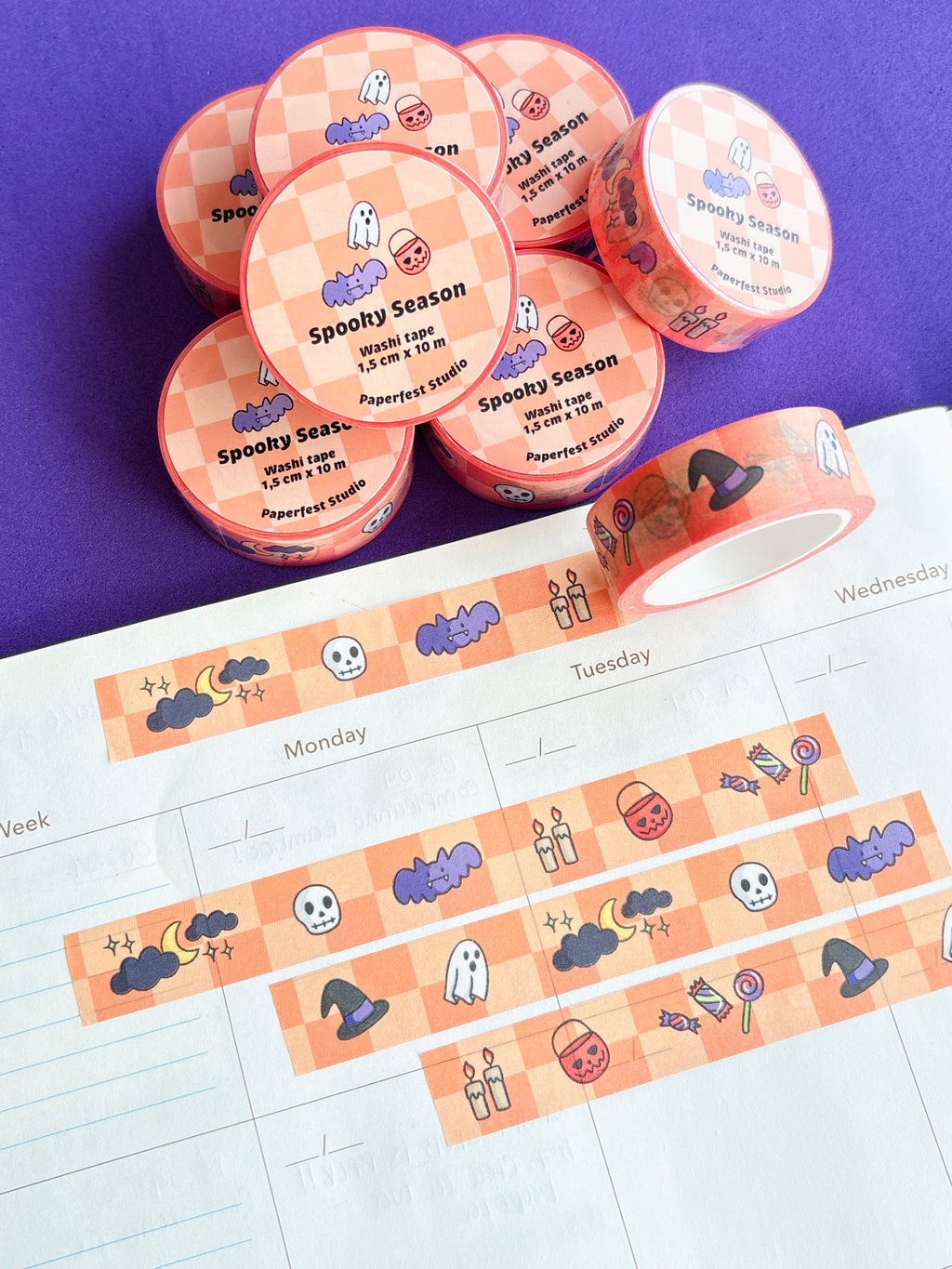 Spooky Season washi tape