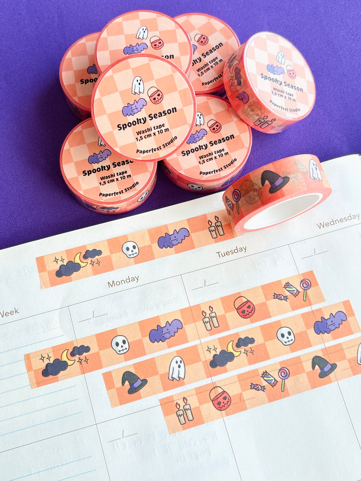 Spooky Season washi tape